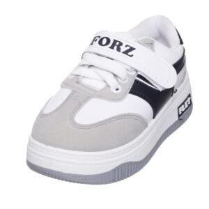 حذاء رياضي جلد برباط وشريط فيلكرو للأولاد والبنات من الوحيد G602-Parent9