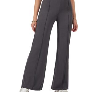 سروال واسع الساق منسدل مع كشكشة للنساء من ستايلي - 7008634114