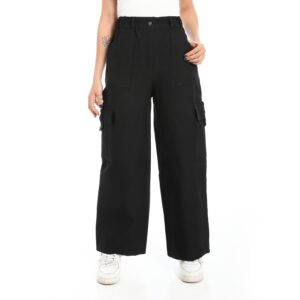 سروال بأرجل واسعة للنساء موديل 37S24W30339 من اندورا