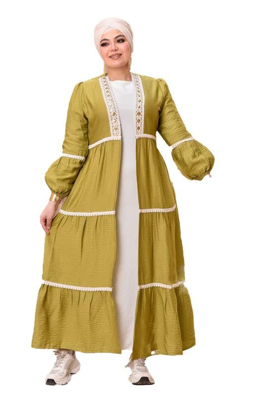 516p3wjFxJL بيزك باكرديجان منفصلين و حزام خارجي الخامة كريشه المقاس وان سايز تلبيس الي 90 كيلو GAMAL SONS FOR ABAYA GS-161-42424-Parent