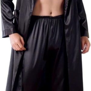 طقم ستان رجالى روب وبنطلون وحزام وسط