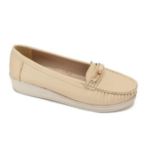 غرينتا حذاء لوفر للنساء TRL127-بيج