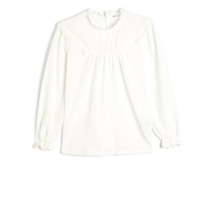 بلوزة عصرية باكمام طويلة للبنات