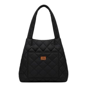 شنطة كتف حريمي ووتر بروف مقاومة للمياه مبطنة ، حقيبة عملية وخفيفة بتصميم عصري أنيق للاستخدام اليومي والعمل والجامعة والخروج ، تناسب جميع الإطلالات