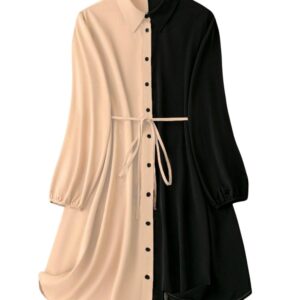 فستان للنساء بتصميم عصري LF-WD1153 من ليريا فاشن، فستان تريندي، قطعة واحدة