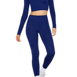 بلوزة قصيرة اكتيف بدون خياطة للنساء من فوريفر 21