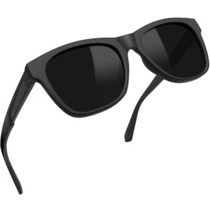 نظارة شمسية مستقطبة للرجال من ريميراكيا بتصميم مربع عصري للحماية من الأشعة فوق البنفسجية، نظارات شمسية سوداء للقيادة والصيد للنساء