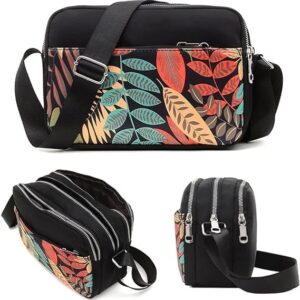 شنطة كروس للنساء من كايديرين اوكسفورد خفيفة الوزن يد كاجوال بكتف واحد كتف صغيرة متعددة الاقسام ألوان