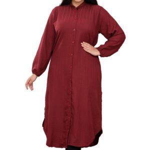 بلوزة طويلة كاجوال للنساء من الامل شوب