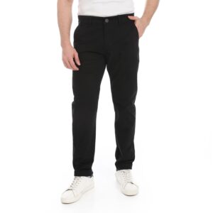 بنطلون جبردين كاجوال بقصة مستقيمة وجيوب جانبية للرجال