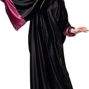 اسدال نسائى قطيفة فضفاض شامل الطرحة