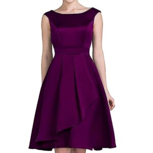 فستان للمناسبات الخاصة، اللون ارجواني - مقاس واحد - للنساء، من اف جي