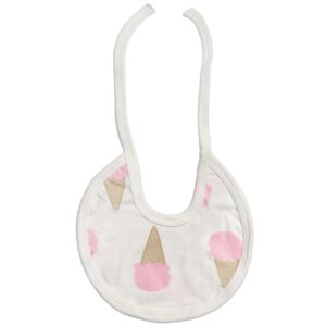 بافتة قطن بطبعة آيس كريم للبنات من جوكي ام ام - اوف وايت