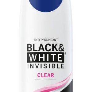 نيفيا مزيل عرق اصلي من بلاك اند وايت (1 × 200 مل)، بخاخ مزيل عرق منعش، فلورال للنساء مضاد للخطر، ابيض واصفر، مضاد للتعرق لحماية الابط 48 ساعة