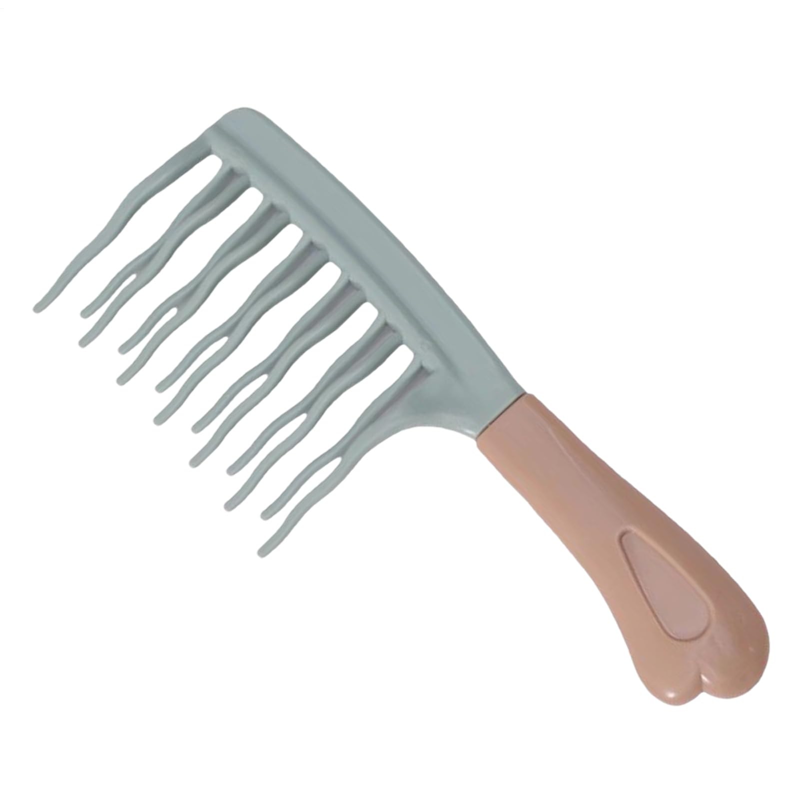 51S968WqwbL مشط باسنان عريضة لتجعيد الشعر، مشط شعر مزدوج الطبقات | اداة حلاقة مريحة سهلة الانزلاق، اداة تصفيف مضادة للكهرباء الساكنة، مستلزمات العناية الشخصية للفتيات والنساء للسفر والمنزل والاستخدام اليومي