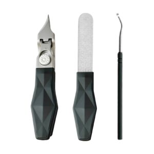 قصافة اظافر مائلة من ايجل بيك، مجموعة واحدة من ادوات العناية بالزوائد اللحمية السميكة للعناية الشخصية والعناية الشخصية للنساء والرجال والاطفال