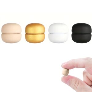 جودتول حامل وشاح مغناطيسي، 4 قطع مشابك قوية بدون دبابيس للحجاب والشال واللف والمناديل - مشابك مغناطيسية امنة على القماش