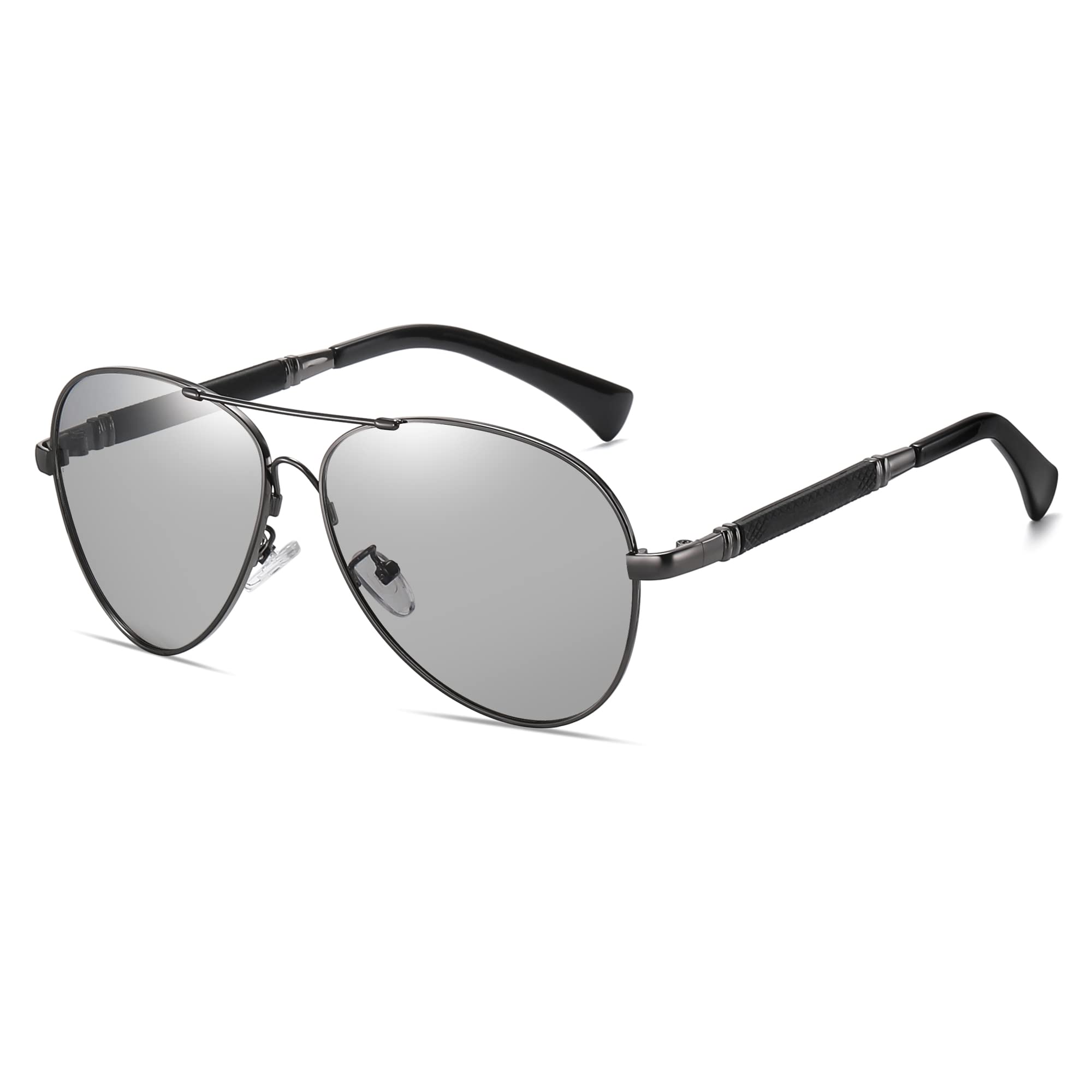 51XVUFqLW2L نظارة شمسية للرجال والنساء من سايكسوس، نظارة كلاسيكية بعدسات مستقطبة بنسبة 100% للحماية من الاشعة فوق البنفسجية ذات الطول الموجي 400 نانومتر، مضادة للوهج ومناسبة لقيادة السيارة والاماكن المفتوحة