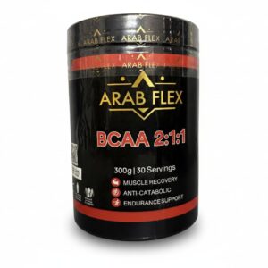 BCAA 2:1:1، مكمل الأحماض الأمينية، 300 جرام، 30 حصة، لاستشفاء العضلات ودعم التحمل