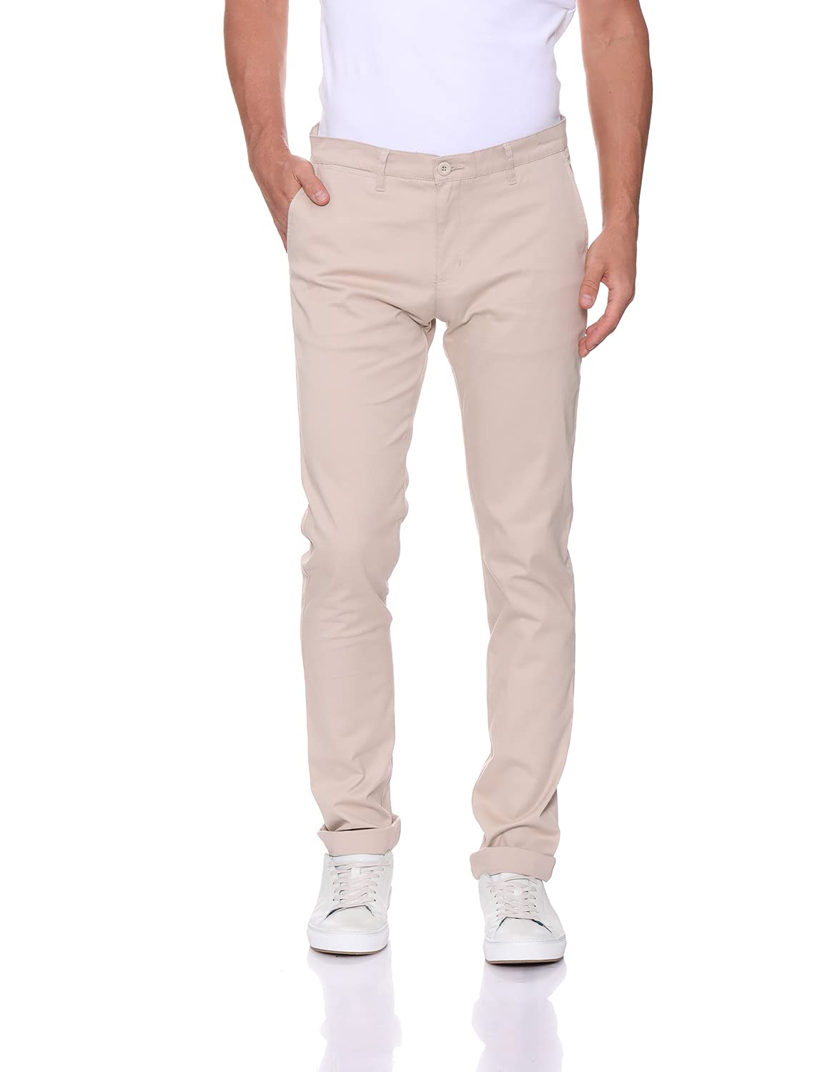 51Z6xxtejZS بنطلون سنوكر كاجوال بقصة ضيقة للرجال من موباكو