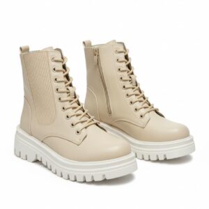 بوت انيق مصنوع من جلد ناعم عالي الجودة B-53