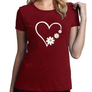 برينت اونلاين تيشرت باكمام قصيرة C155 للنساء