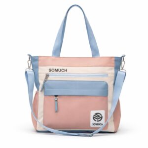 شنطة توت لونا توتي متعددة الجيوب للنساء، شنطة كتف وشنطة يد بسعة كبيرة من الجلد الصناعي المقاوم للماء، شنطة خفيفة الوزن للسفر والعمل والاستخدام اليومي من سو ماتش