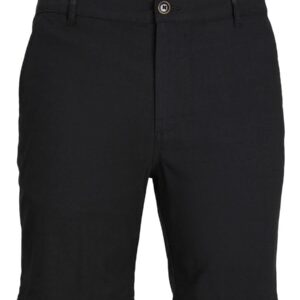 شورت كتان ديف لينين للرجال من جاك اند جونز، لون أسود، مقاس S