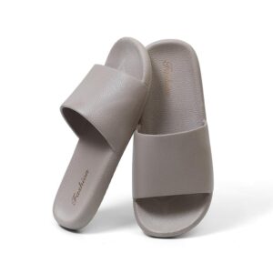 ايوتيو شبشب حمام للنساء مع نعل ناعم مضاد للانزلاق - منزلي مثالي للاستخدام الداخلي للزوجين