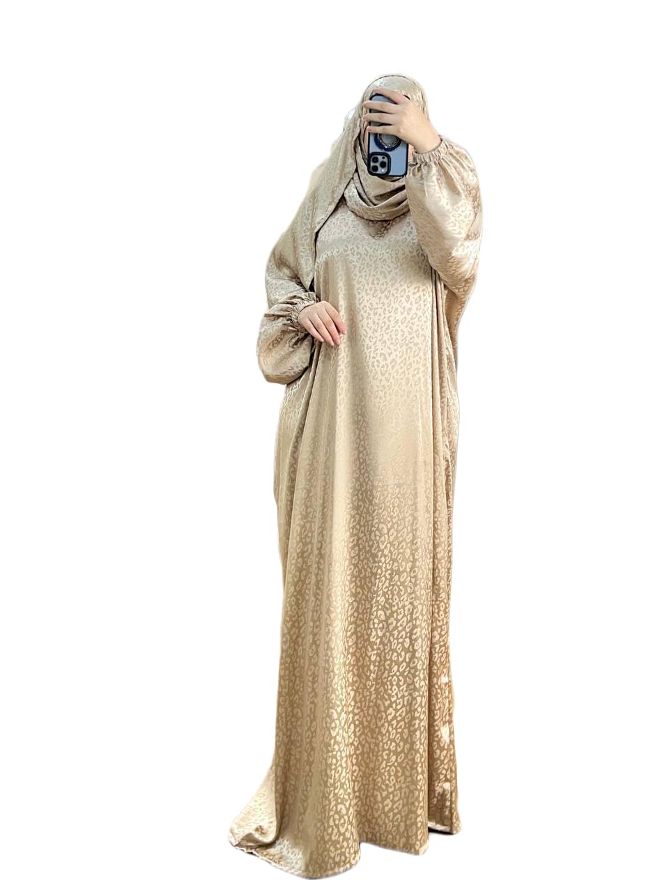 51fPsDuKZGL إسدال صلاة للنساء، مصنوع من الحرير الساتان، متعدد الألوان، مقاس حر، بتصميم عصري إسلامي، مع حجاب متصل وسحاب