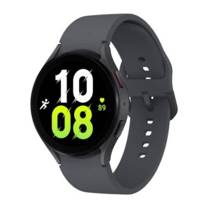 SAMSUNG Galaxy Watch 5 44mm LTE Smartwatch w/Body, Health, Fitness and Sleep Tracker, Improved Battery, Sapphire Crystal Glass, Enhanced GPS Tracking, US Version, Gray, SM-R915UZAAXAA