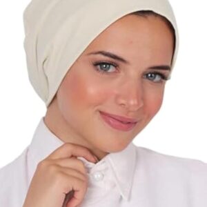 سكارف للنساء بدون خيوط لتغطية الرأس والرقبة مقاس واحد من لي فوال