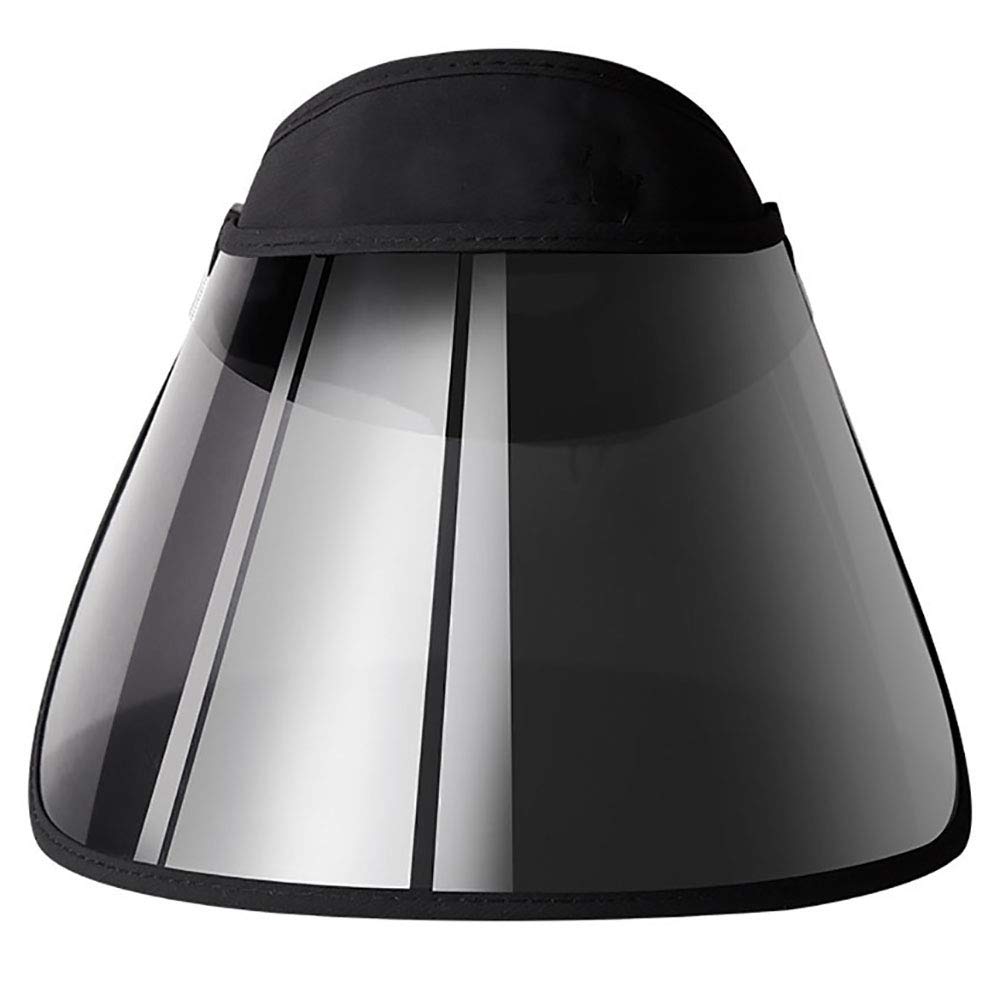 51iDn44Do3L قبعة واقية حريمي من الشمس مضادة للأشعة فوق البنفسجية، مناسبة في الهواء الطلق بعامل حماية من الأشعة فوق البنفسجية 50، غطاء حماية من البلاستيك لكامل الوجه، قبعة ركوب واقية من الشمس