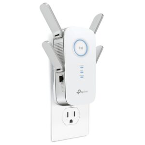 TP-Link AC2600 WiFi Extender(RE650), Up to 1733Mbps, Dual Band WiFi Range Extender, Gigabit port, Internet Booster, Repeater, Access Point,4x4 MU-MIMO (UAE Version)