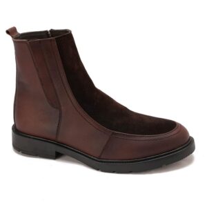 حذاء بوت غير رسمي عصري بطول الكاحل للرجال من جرينتا