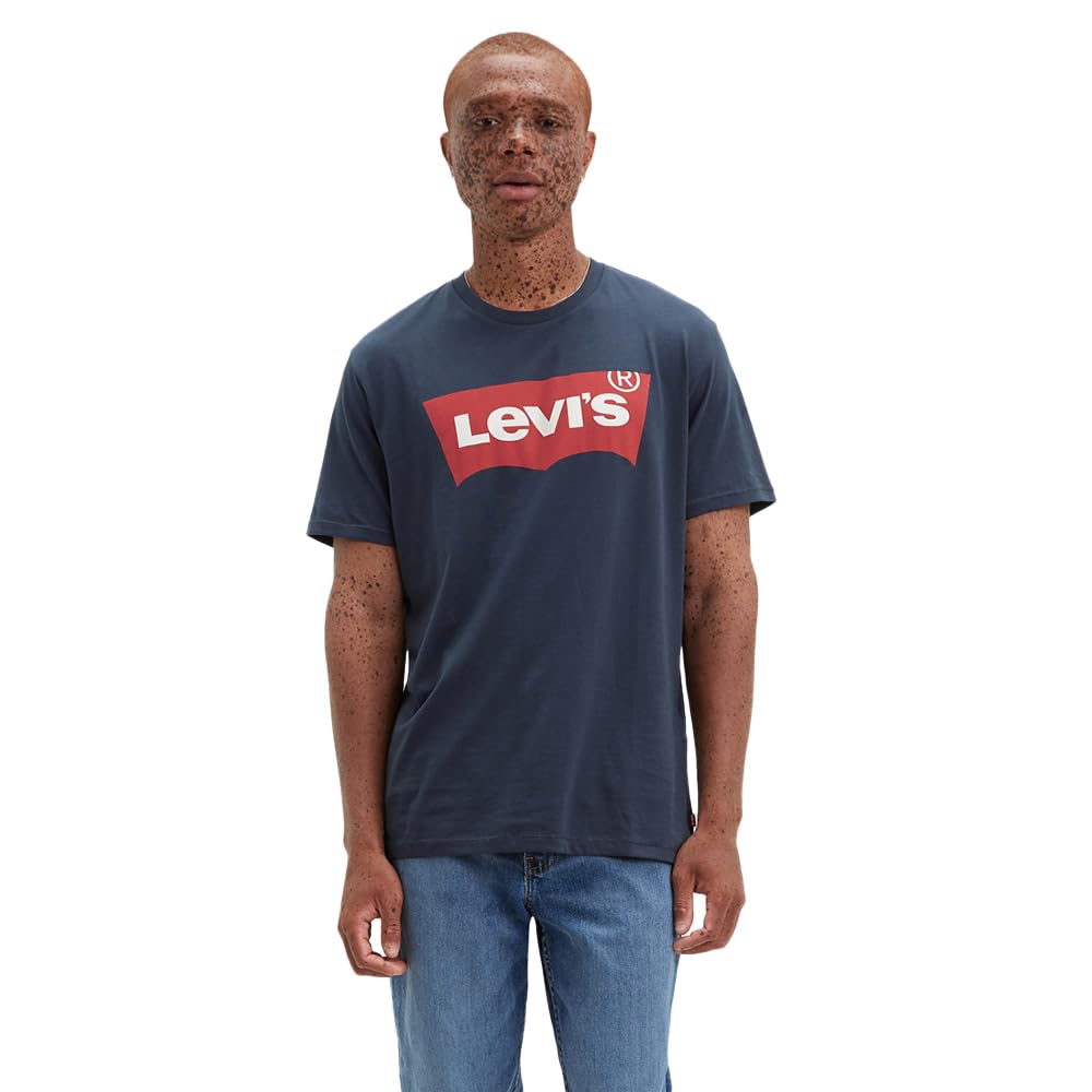51jwhh8zTUL Levi's Mens Graphic Tees Set-in Neck T-Shirt (pack of 1)