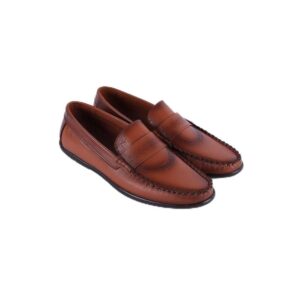 حذاء من الجلد الطبيعي للرجال من مورشيدي، لون هافان، مقاس 41 EU، موديل m.s489