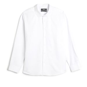 كوتون قميص نصف ايطالي برقبة عصرية للرجال