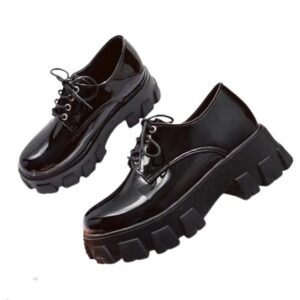 حذاء رياضي فيرنيه الجلدي للنساء من ايس كلوب - أسود