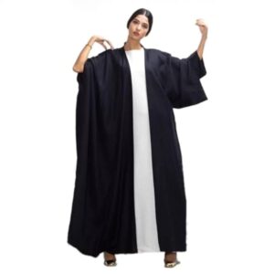 Turquoise Pistachio Open Abaya