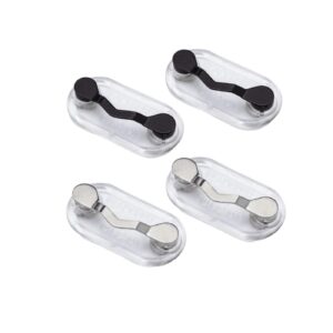 حامل نظارات مغناطيسي من بابوريتش، دبوس مغناطيسي، دبابيس للملابس والقميص، حامل نظارات قراءة مغناطيسي، حامل شارة الاسم، حامل النظارات الشمسية، شارة الهوية للرجال والنساء