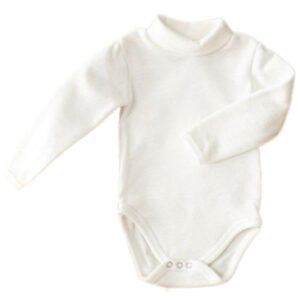 سلوبيت بكباسين هاي كول بيسك بيبي لحديثي الولاده شتوي بلوفر برقبة مرتفعة واكمام طويلة صوف مبطن بوبره بدله للجسم للرضع