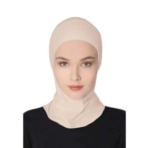 غطاء رأس تربان إسلامي بتغطية كاملة للرقبة والصدر للنساء، قبعة بونيه، حجاب داخلي من قطعة واحدة، قبعات نينجا للارتداء تحت الوشاح