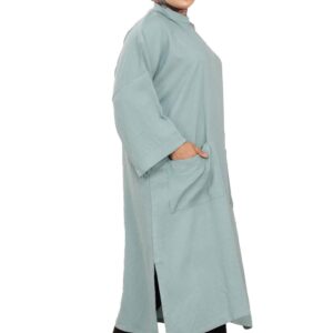 فستان تونيك من محل الأمل للنساء، مقاس موحد، بتصميم عادي