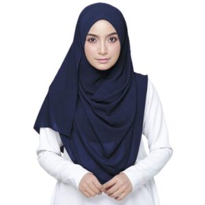 LMVERNA Solid Color Bubble Chiffon Scarf for Women Fashion Soft Hijab Long Scarfs Wrap Scarves