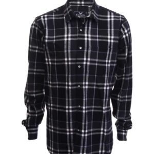 قميص كلاسيكي سادة بأكمام طويلة للرجال بقصة أنيقة ومصنوع من خامة مريحة بتصميم عصري من كامالو