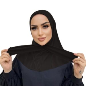 حجاب إسلامي بتصميم عصري للنساء من سويلتي، حجاب سريع الارتداء والربط واللف، وشاح بغطاء كامل للرأس، حجاب توربان للنساء