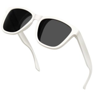 نظارة شمسية مستقطبة للنساء والرجال، نظارة شمسية كلاسيكية مربعة خفيفة الوزن، حماية 100% من الأشعة فوق البنفسجية بطول موجي 400 للقيادة والصيد والجولف والأنشطة الخارجية من كاناستال