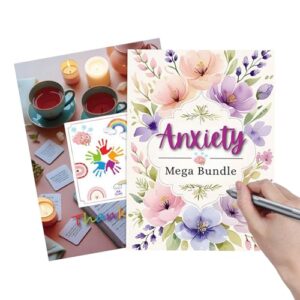 مجلة الصحة العقلية للنساء، مجلة الصحة مع غطاء زهور، دفتر إرشادي للحياة الشخصية والتركيز على التحدي والتغيير ونمو العمل والادارة العاطفية