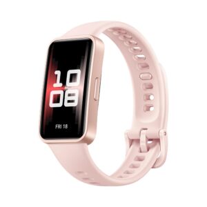 HUAWEI Band 9 Smartwatch, Comfortable All-Day Wearing, Science-based Sleep Tracking, Fast Charging & Durable Battery, Intelligent Brightness Adjustments, 100 Workout Modes, iOS&Android, Pink